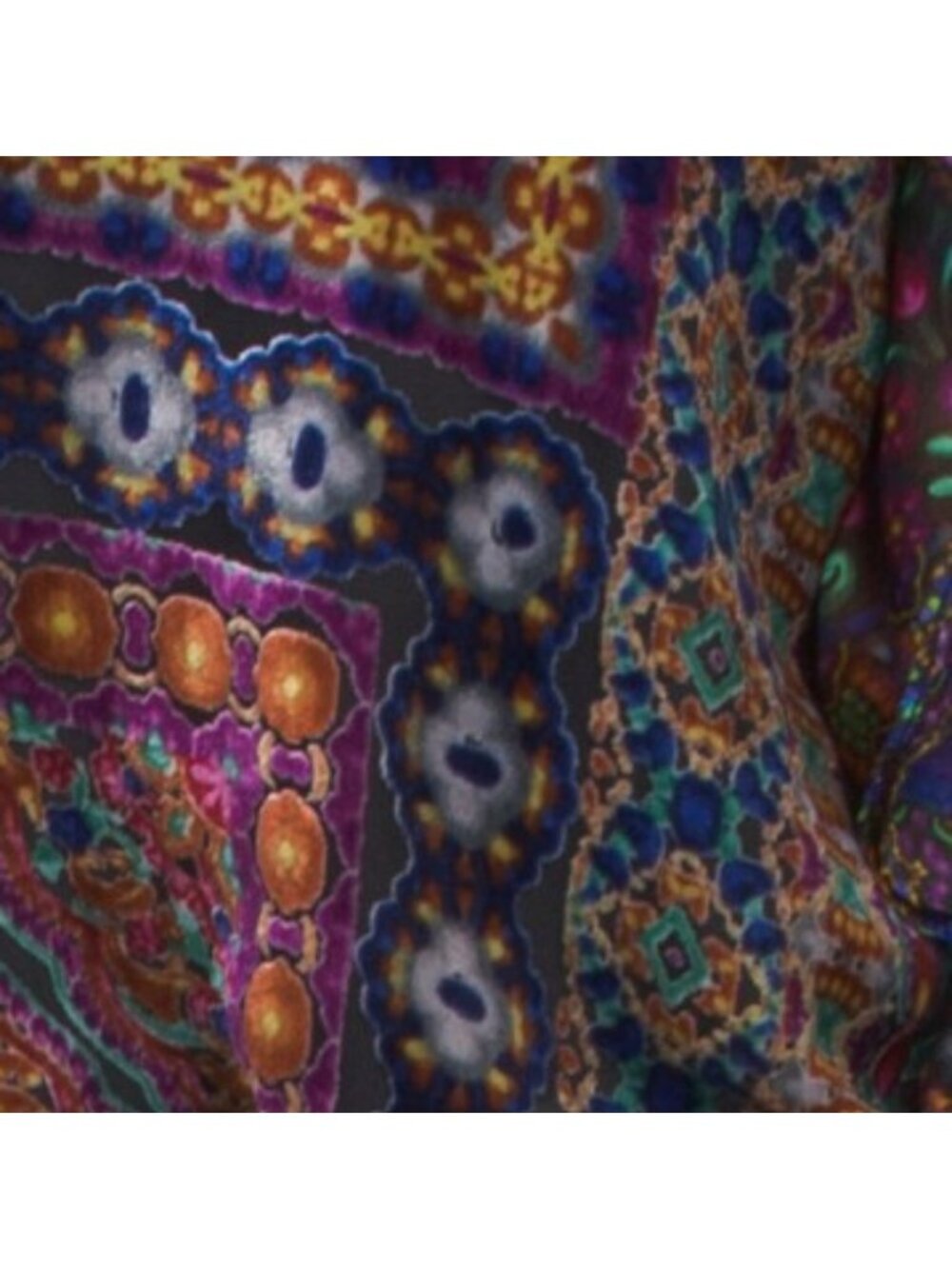 JOHNNY WAS Dechen Burnout Blouse - Picture 4 of 4